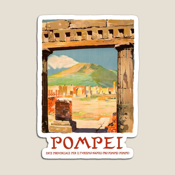 Aperçu de l'œuvre Italie - Pompéi créée et vendue par Vintagrafica.