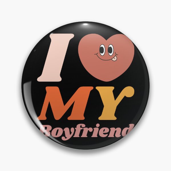Item preview,  I Love My Boyfriend groovy y2k 90s cute kawaii heart couple outfits designed and sold by TNwandesignart.
