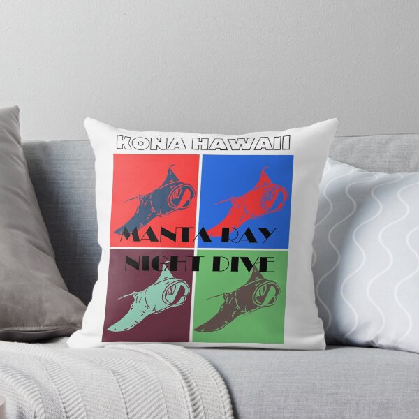 Item preview, Kona Manta Ray Night Dive - Vintage designed and sold by dwangarts.