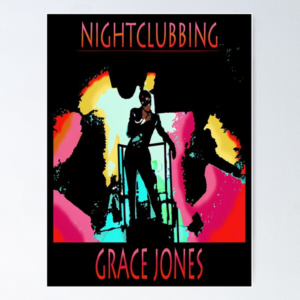 Item preview, Styleicon Disco Music Great Divas Grace Jones Nightclubbing Retro designed and sold by CarpenterArt.