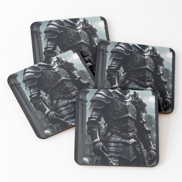 Item preview, Dark Knight's Vigil: Gothic Armor in Graveyard designed and sold by DreamLoreArt.