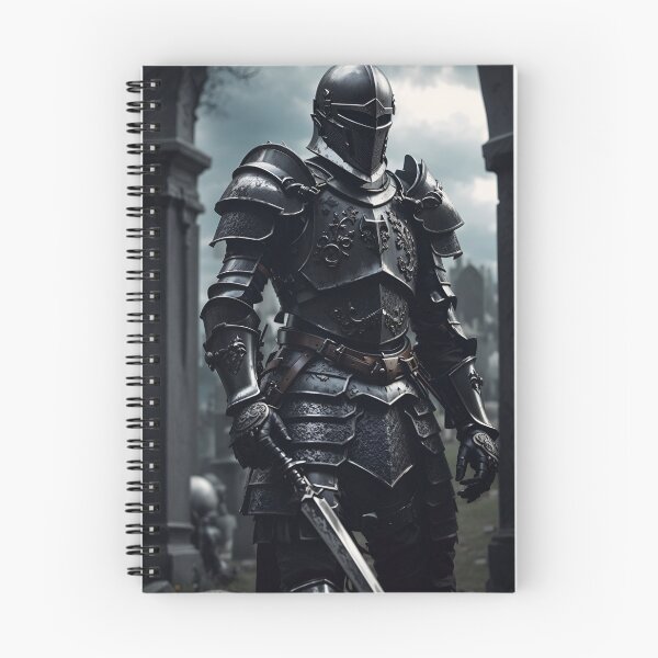 Item preview, Dark Knight's Vigil: Gothic Armor in Graveyard designed and sold by DreamLoreArt.
