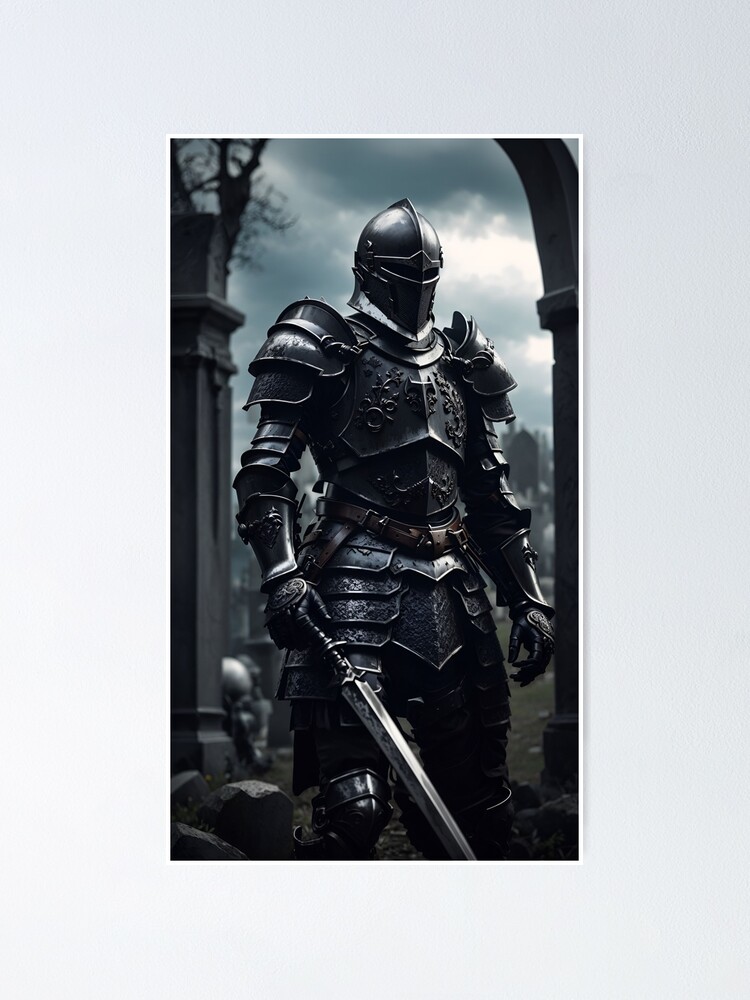 Full Spring Steel Knight Armor Dark Wolf for sale. Available in