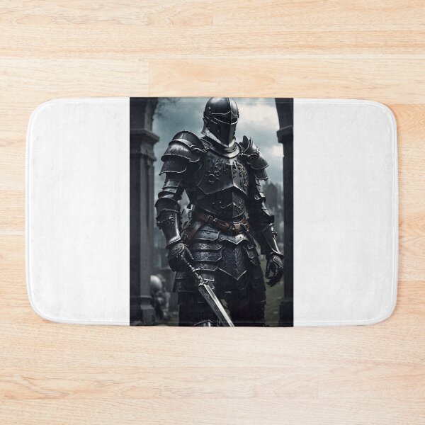 Item preview, Dark Knight's Vigil: Gothic Armor in Graveyard designed and sold by DreamLoreArt.