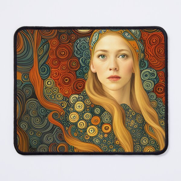Item preview, Artistic Symphony: Flower Maiden by Klimt and van Gogh designed and sold by stine1.