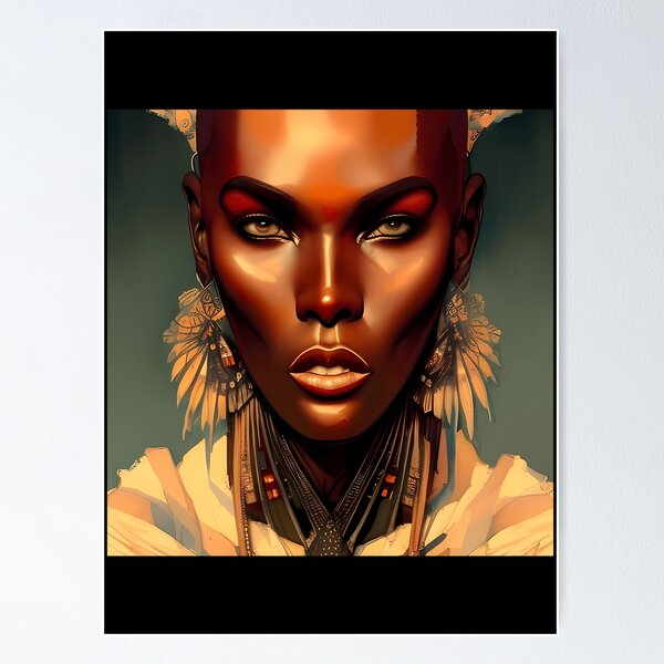 Item preview, Grace Jones as Fairy Queen designed and sold by CrestStella80.