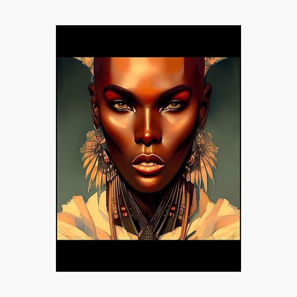 Item preview, Grace Jones as Fairy Queen designed and sold by CrestStella80.