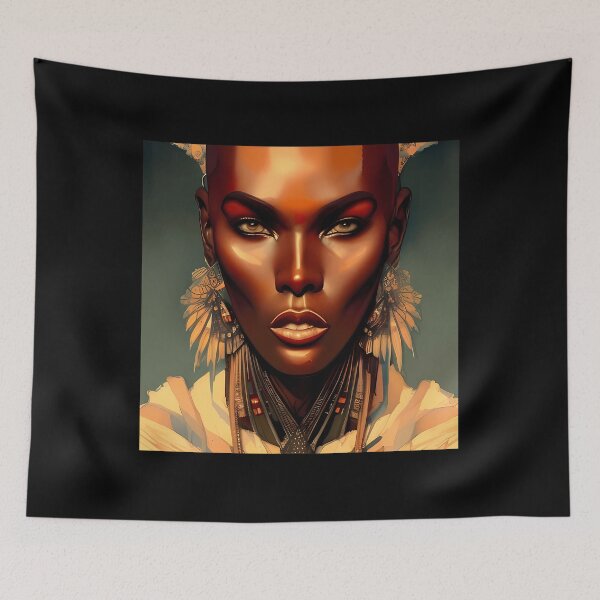 Item preview, Grace Jones as Fairy Queen designed and sold by CrestStella80.