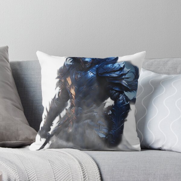 Item preview, Yokai Samurai: Japanese-Style Dark Wolf Demon Art designed and sold by DreamLoreArt.
