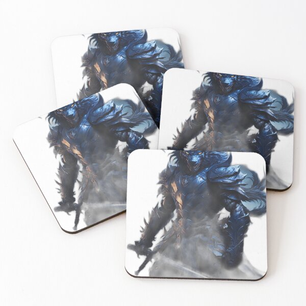 Item preview, Yokai Samurai: Japanese-Style Dark Wolf Demon Art designed and sold by DreamLoreArt.