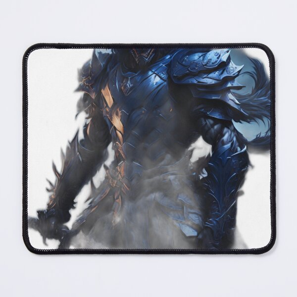 Item preview, Yokai Samurai: Japanese-Style Dark Wolf Demon Art designed and sold by DreamLoreArt.