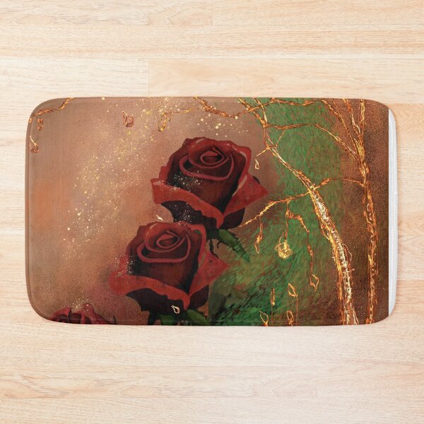 Item preview, Red Roses in copper designed and sold by AdRonDesign.
