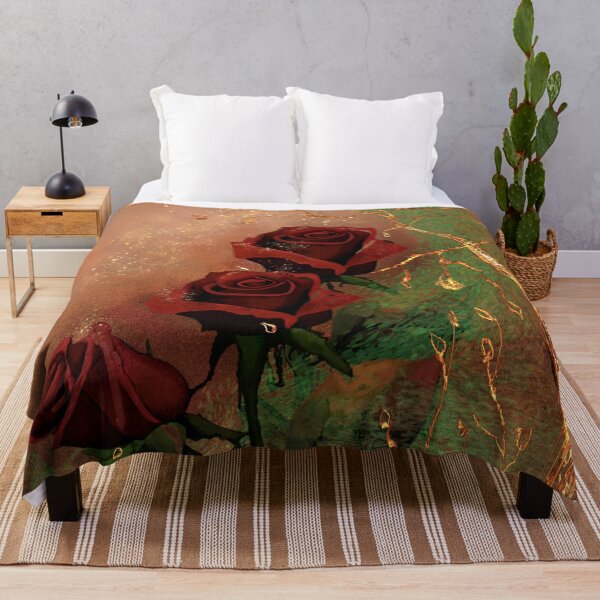Item preview, Red Roses in copper designed and sold by AdRonDesign.
