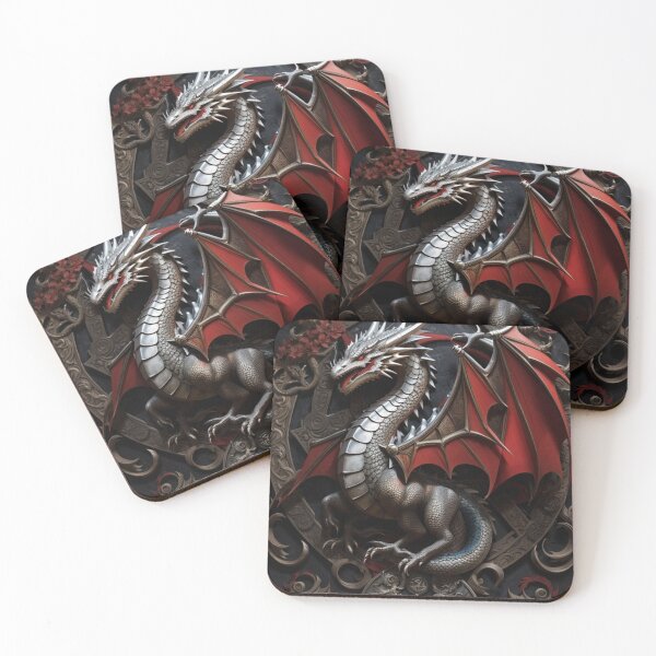 Item preview, Medieval Dragon Crest: Logo Design designed and sold by DreamLoreArt.