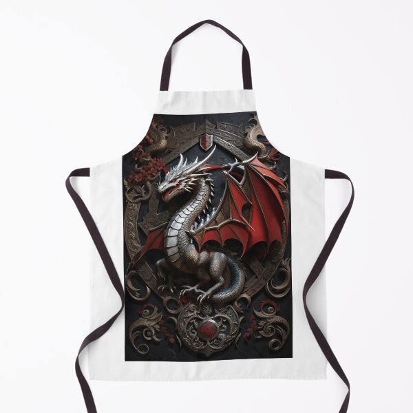 Item preview, Medieval Dragon Crest: Logo Design designed and sold by DreamLoreArt.