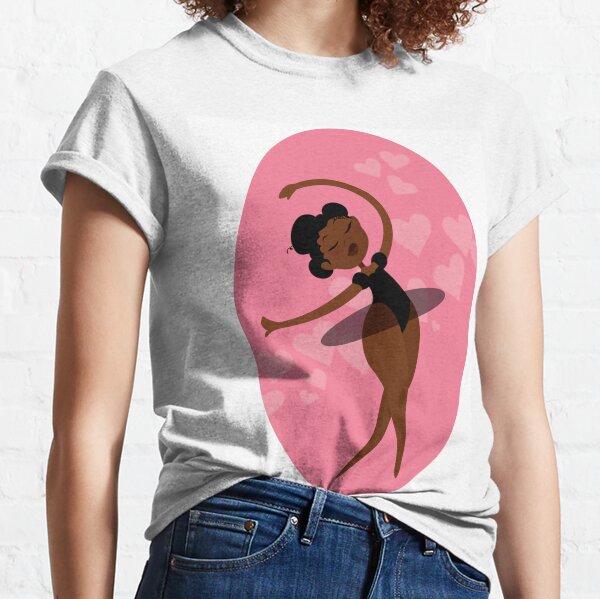 Black Ballerina Classic T-Shirt