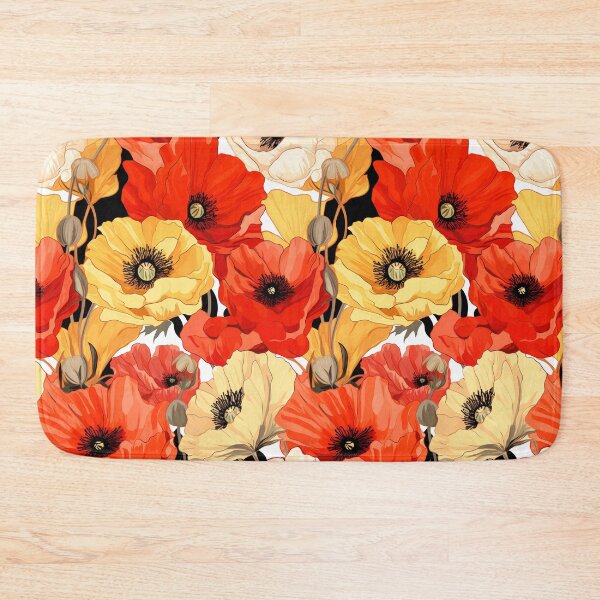 Item preview, Happiness in the Poppy Garden designed and sold by TheFrenchVegan.