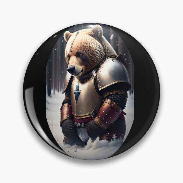 Item preview, Bear knight character designed and sold by KTOShop.
