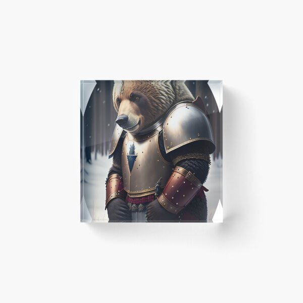 Item preview, Bear knight character designed and sold by KTOShop.
