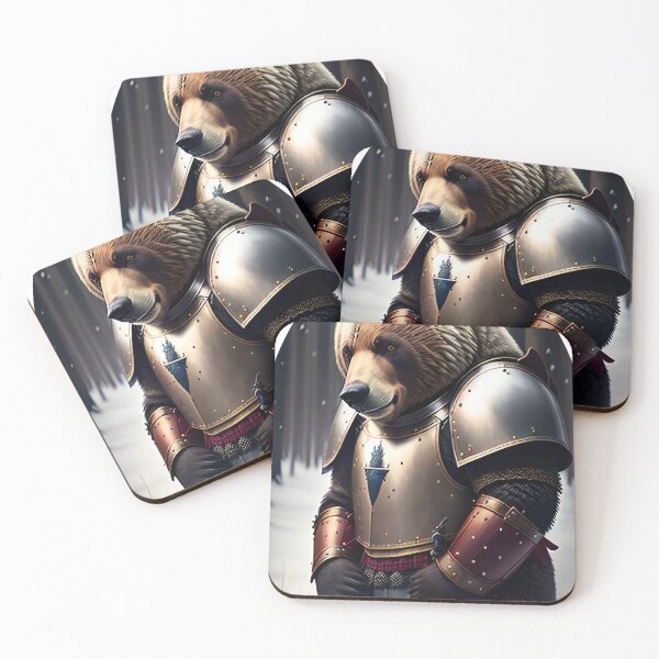 Item preview, Bear knight character designed and sold by KTOShop.