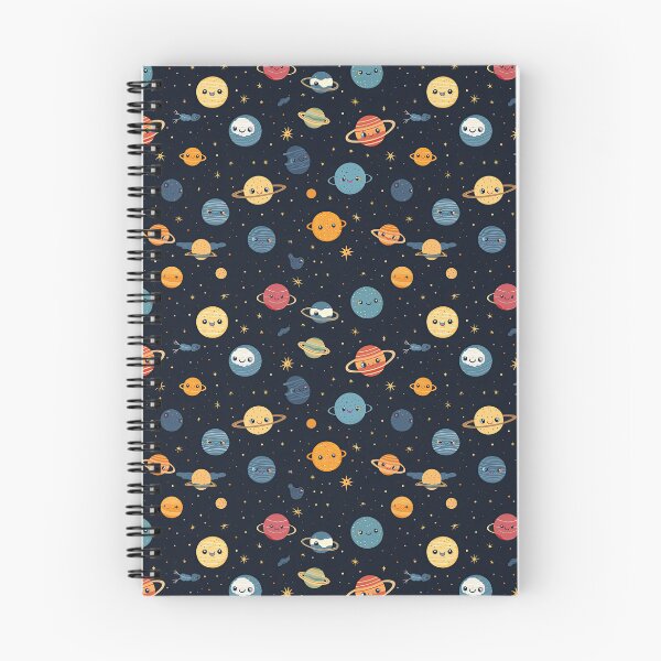 Item preview, cute solar system seamless designed and sold by NatthyDesign.