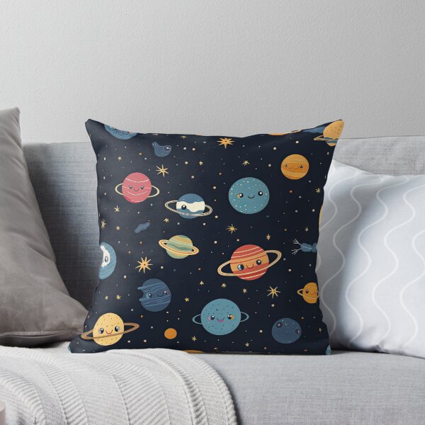 Item preview, cute solar system seamless designed and sold by NatthyDesign.