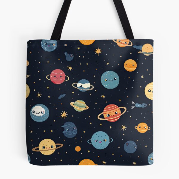 Item preview, cute solar system seamless designed and sold by NatthyDesign.