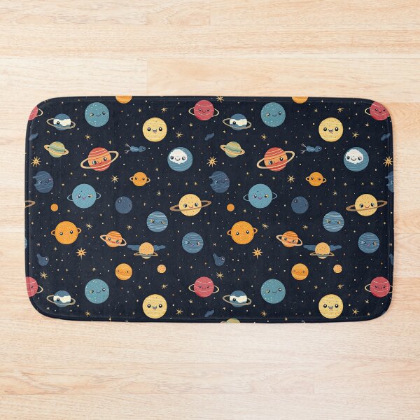 Item preview, cute solar system seamless designed and sold by NatthyDesign.