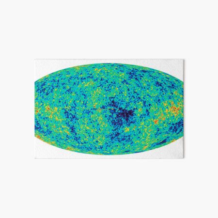 Cosmic microwave background. First detailed "baby picture" of the universe. #Cosmic, #microwave, #background, #First, #detailed, #baby, #picture, #universe Art Board Print