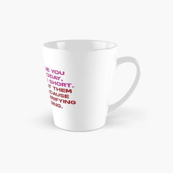 Item preview, Tell someone you love them today, because life is short But shout it at them in german, because life is also terrifying and confusing designed and sold by SlubberBub.