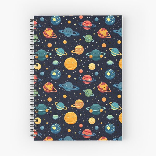 Item preview, cute solar system seamless designed and sold by NatthyDesign.