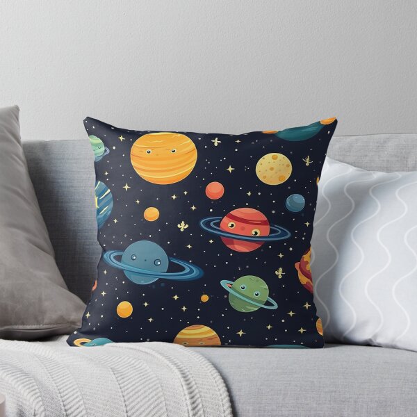 Item preview, cute solar system seamless designed and sold by NatthyDesign.