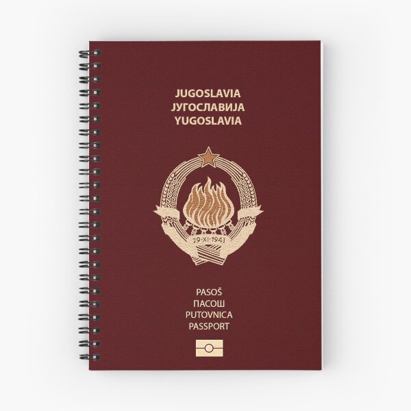 Item preview, Yugoslavia Passport - Jugoslavija pasos designed and sold by Hundredthtree.