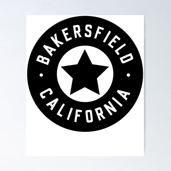Aperçu de l'œuvre Bakersfield, Californie créée et vendue par JamieBegum.