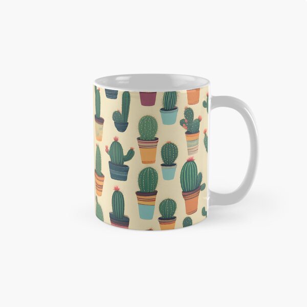 Item preview, Cacti in Colorful Pots Design designed and sold by RandomJunction.