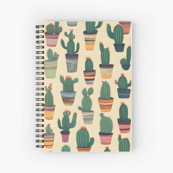 Item preview, Cacti in Colorful Pots Design designed and sold by RandomJunction.