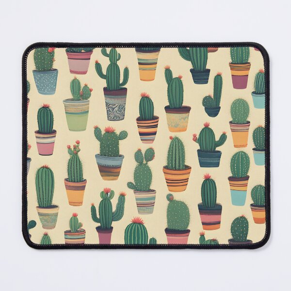 Item preview, Cacti in Colorful Pots Design designed and sold by RandomJunction.