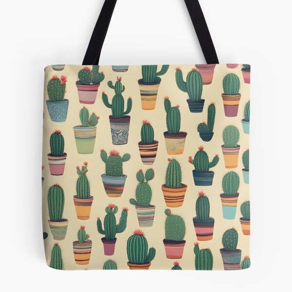 Item preview, Cacti in Colorful Pots Design designed and sold by RandomJunction.