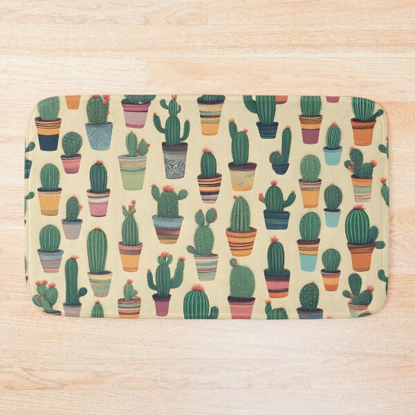 Item preview, Cacti in Colorful Pots Design designed and sold by RandomJunction.