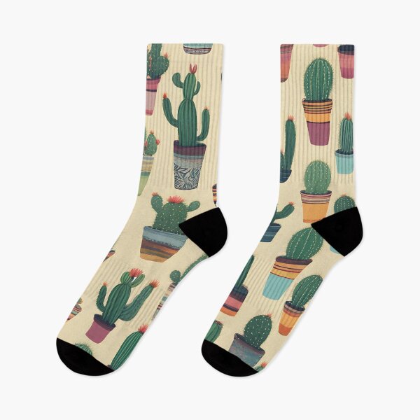 Item preview, Cacti in Colorful Pots Design designed and sold by RandomJunction.