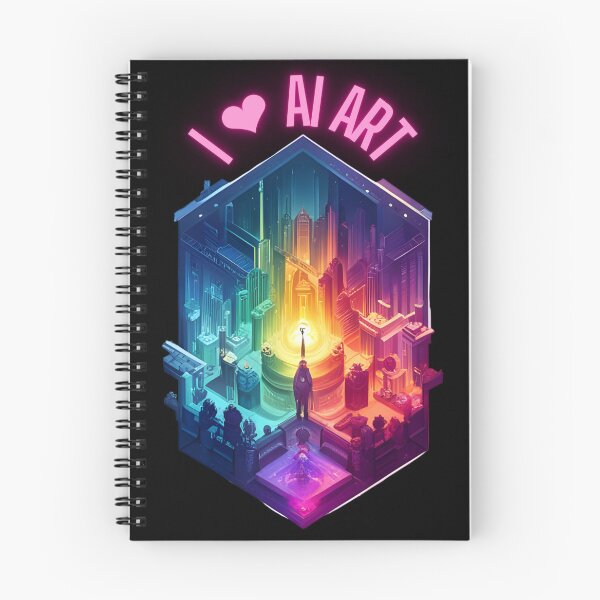 Item preview, I ❤ AI Art Love Heart Digital Artist Artificial Intelligence designed and sold by stine1.
