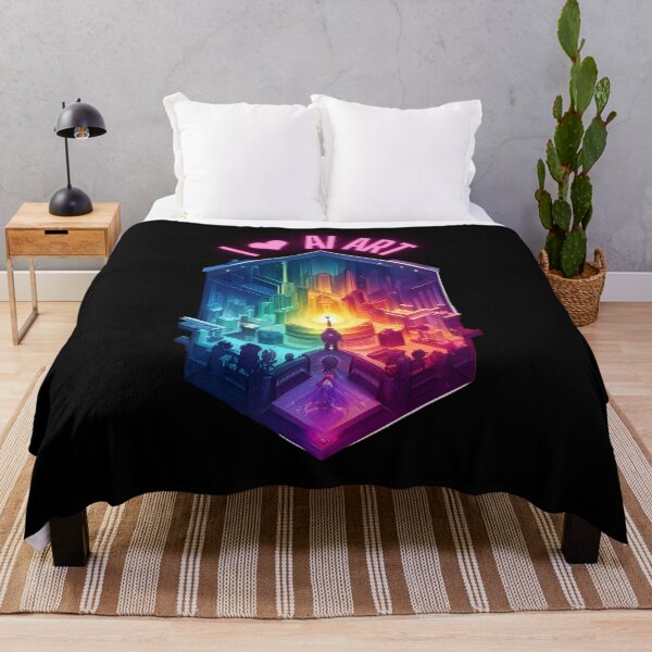 Item preview, I ❤ AI Art Love Heart Digital Artist Artificial Intelligence designed and sold by stine1.