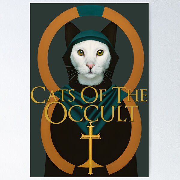Item preview, Cats of The Occult XV designed and sold by chilangopride.
