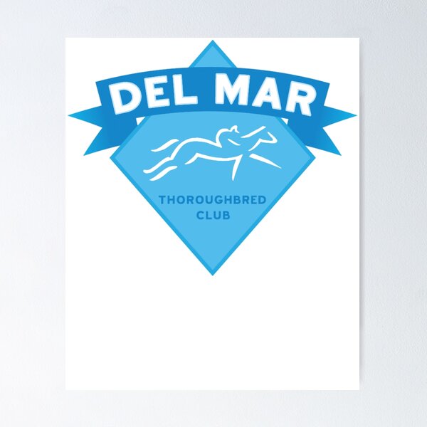 Item preview, Del Mar Racing Season designed and sold by ChristineGladu.