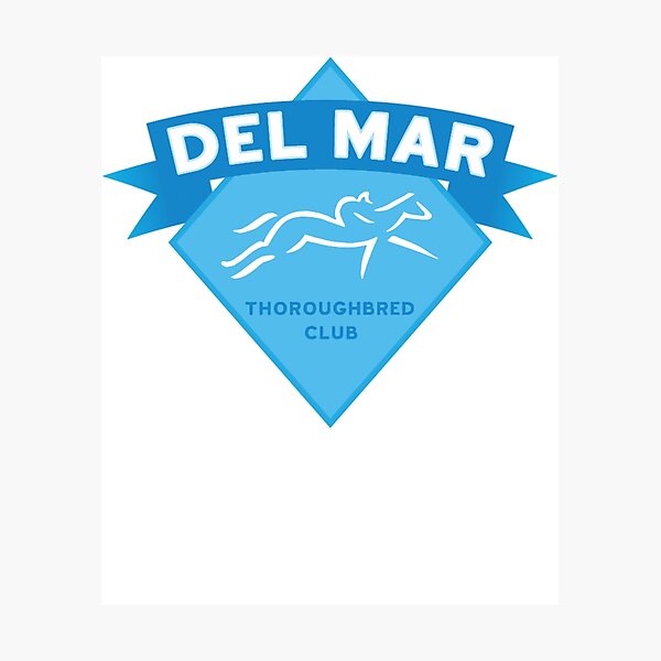 Item preview, Del Mar Racing Season designed and sold by ChristineGladu.