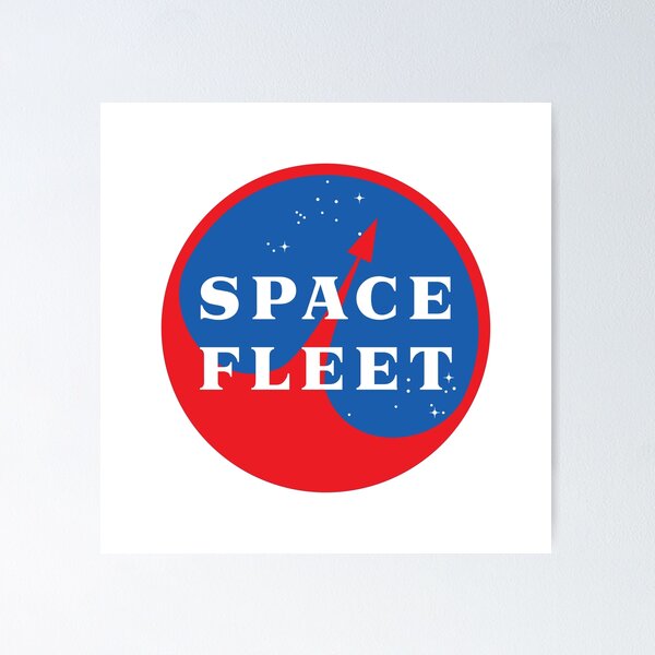Item preview, Space Fleet Logo designed and sold by fashionsforfans.