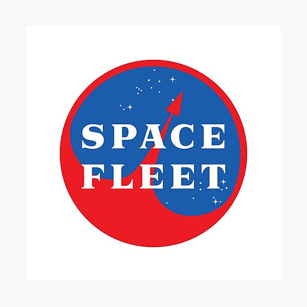 Item preview, Space Fleet Logo designed and sold by fashionsforfans.