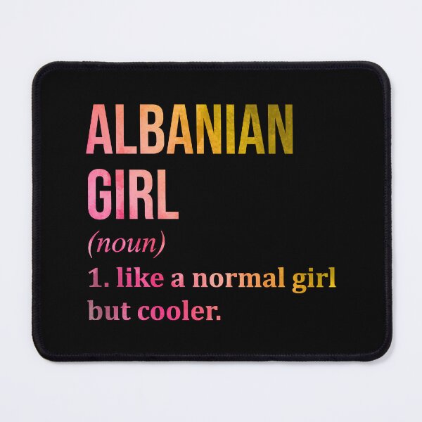 Item preview, Albanian Girl Definition in Watercolor designed and sold by XCIV.