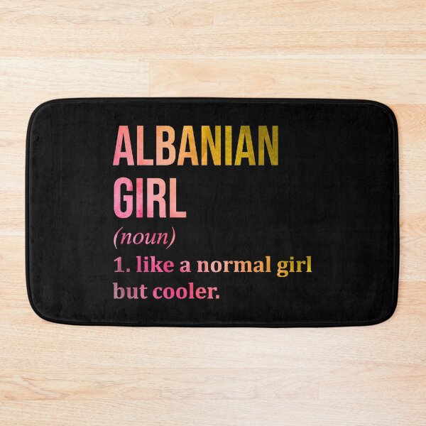 Item preview, Albanian Girl Definition in Watercolor designed and sold by XCIV.