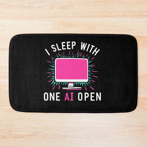 Item preview, I Sleep With One AI Open designed and sold by goldentusk.